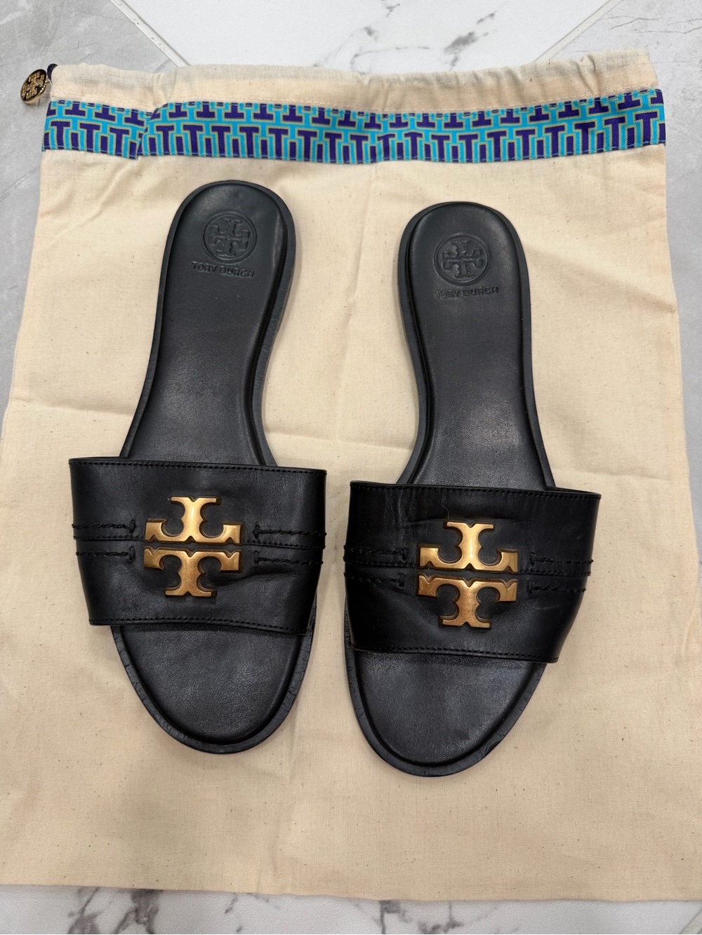 Tory Burch Leather Sandals